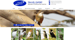 Desktop Screenshot of myanmarbirding.com